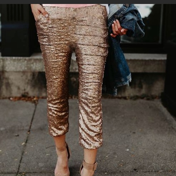 Sequined Joggers - Picture 4 of 4
